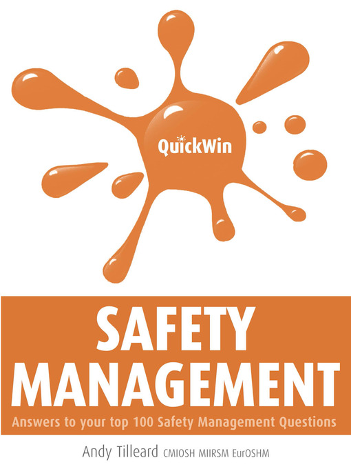 Title details for Quick Win Safety Management by Andy Tilleard - Available